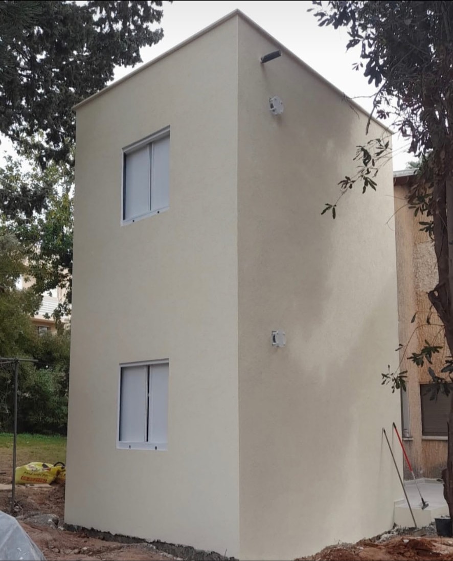 ממ״ד גמור שנבנה על ידי מגד בניה ושיפוצים